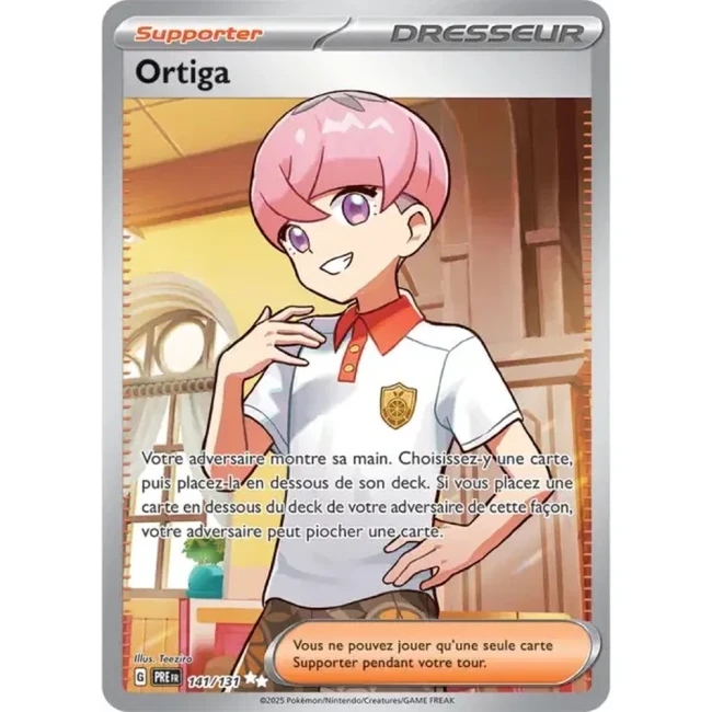 Carte Pokémon Ortiga 141/131 - EV8.5 Evolutions Prismatiques