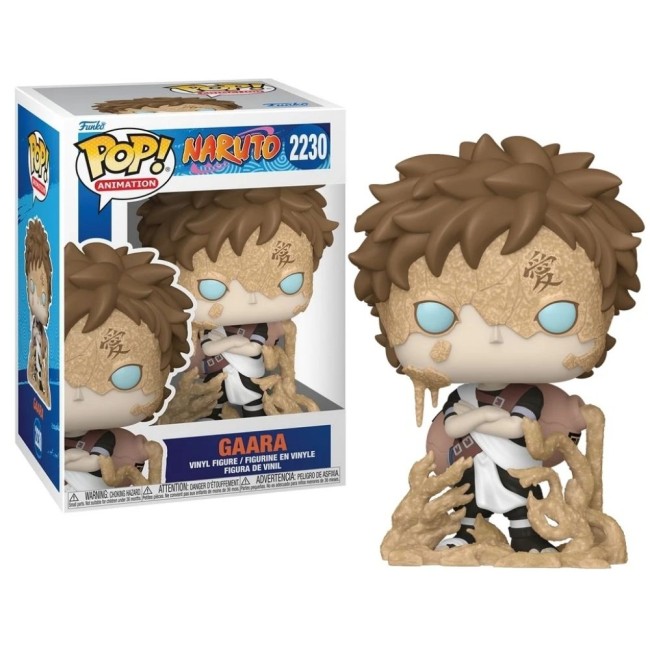 Gaara POP Animation Armure de sable Naruto Funko POP Gaara armure de sable avec boîte collector