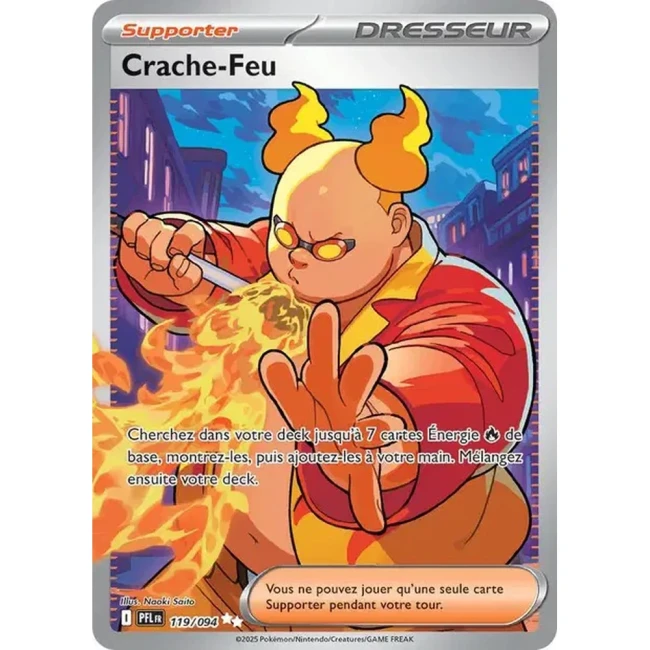 Carte Pokémon Crache-Feu 119/94 - ME02 Flammes Fantasmagoriques