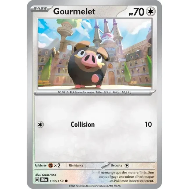 Carte Pokémon Gourmelet 139/159 - EV9 Aventures Ensemble