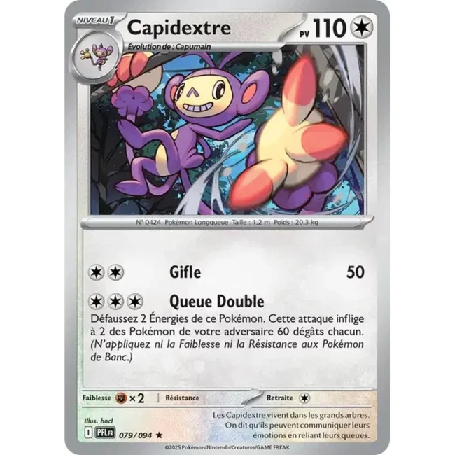 Carte Pokémon Capidextre 79/94 - ME02 Flammes Fantasmagoriques