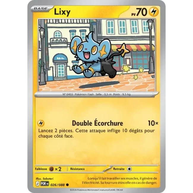Carte Pokémon Lixy 026/088 - ME03 Equilibre Parfait