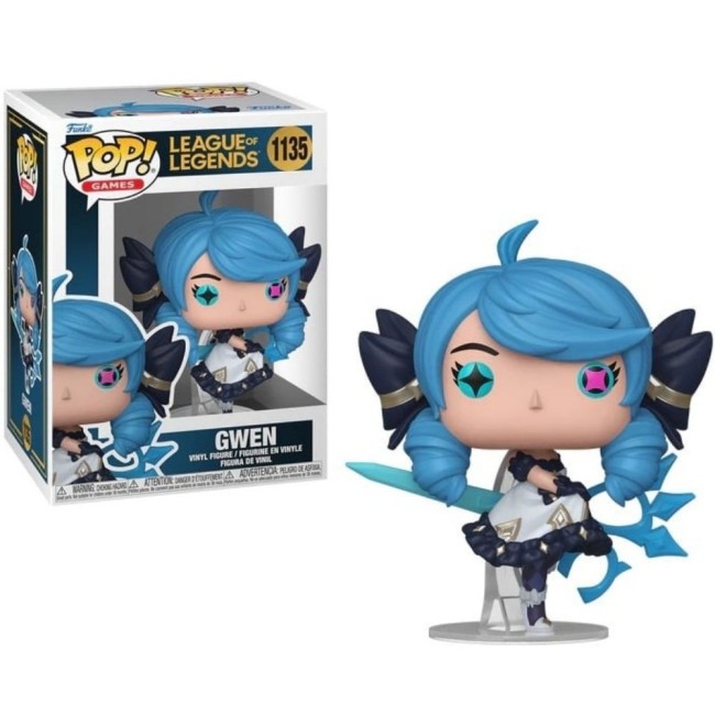 Figurine Gwen POP avec boîte League of Legends