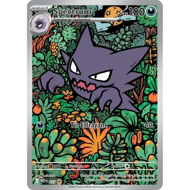Carte Pokémon Spectrum 027 - Méga évolution PROMO