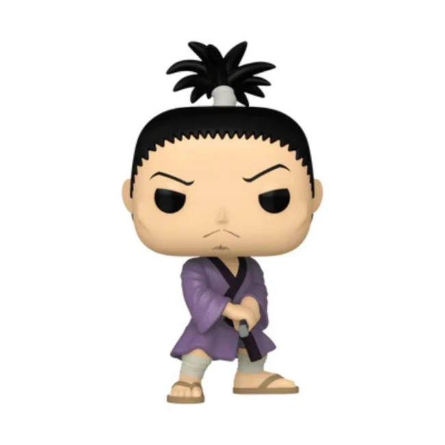 POP Animation Nobunaga N°1568 – vue sans boîte Figurine POP Nobunaga – kimono violet et sabre – HxH