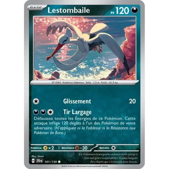 Carte Pokémon Lestombaile 101/159 - EV9 Aventures Ensemble
