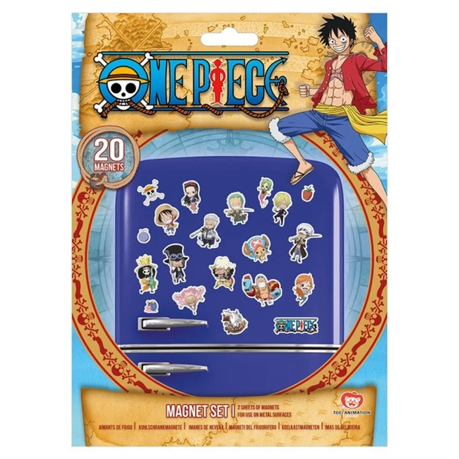 Set de 20 Magnets Chibi One Piece Set de 20 Magnets Chibi One Piece