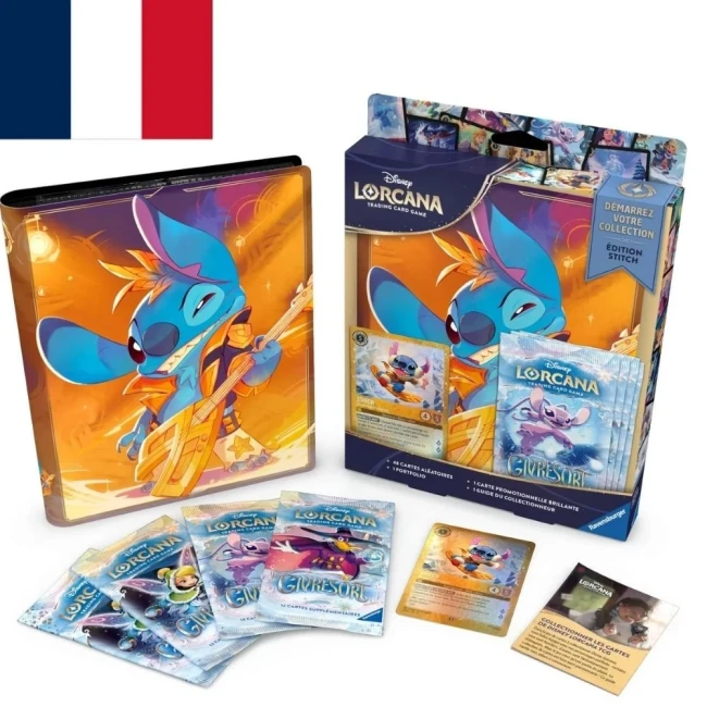 DISNEY Lorcana Givresort -Starter set Stitch Chapitre 11 - FR