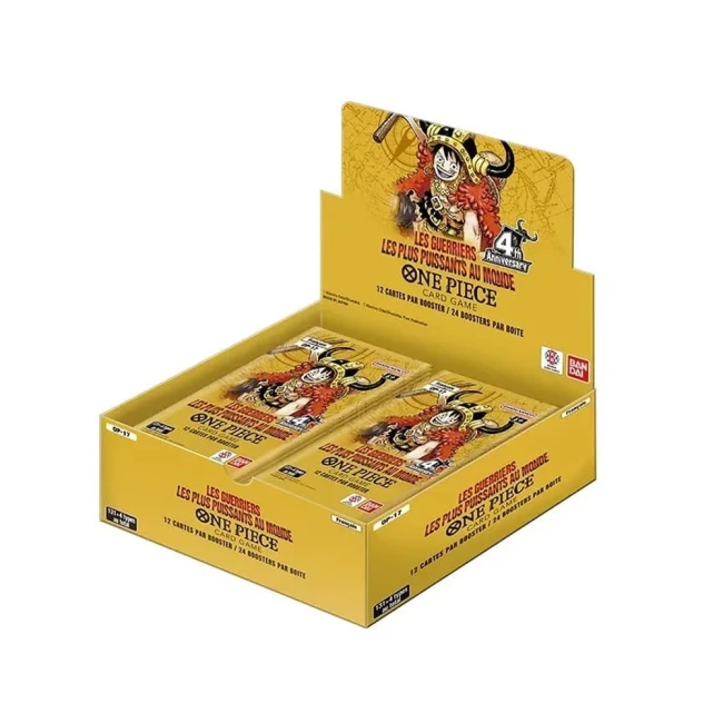 One Piece Card Game - Display de Pack de Booster OP-17 Les Guerriers les plus puissants au monde (Display x24) - FR