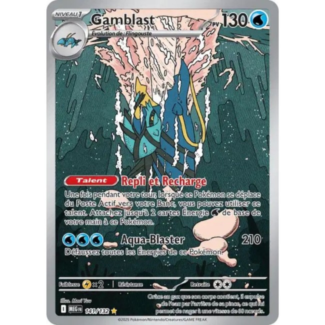 Carte Pokémon Gamblast 141/132 - ME1 Méga évolution