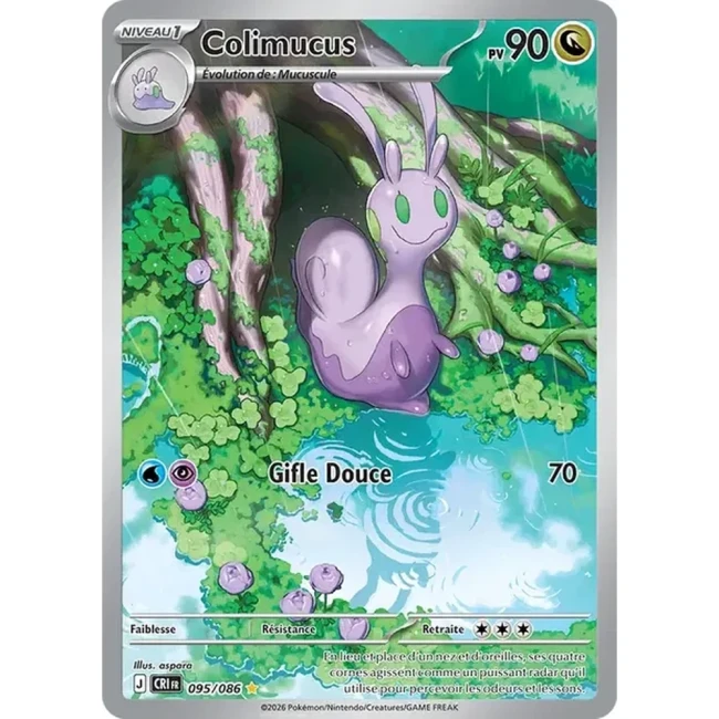 Carte Pokémon Colimucus 95/086 - ME04 Chaos Ascendant