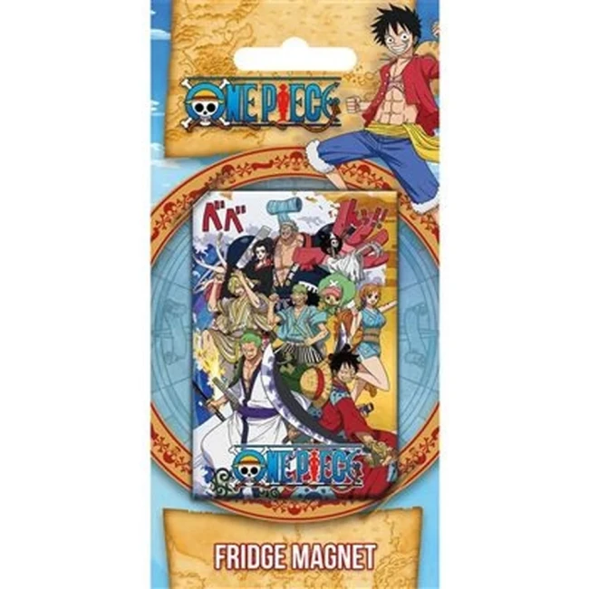 ONE PIECE - Making Wave in Wano - Aimant 5x8cm