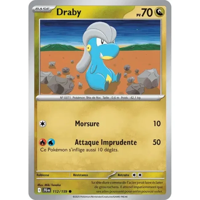 Carte Pokémon Draby 112/159 - EV9 Aventures Ensemble