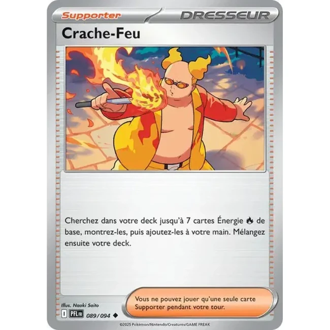 Carte Pokémon Crache-Feu 89/94 - ME02 Flammes Fantasmagoriques