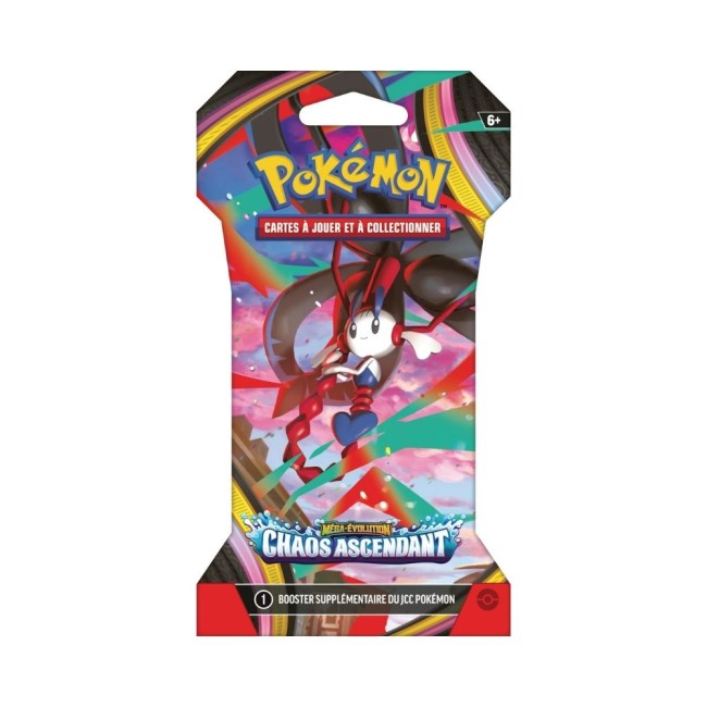 Booster Pokémon Chaos Ascendant ME04 visuel Pokémon insecte illustration