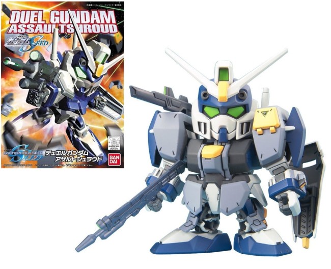 BB Senshi 276 Duel Gundam Assault Shroud - Model Kit Bandai BB Senshi 276 Duel Gundam Assault Shroud - maquette Gundam Bandai