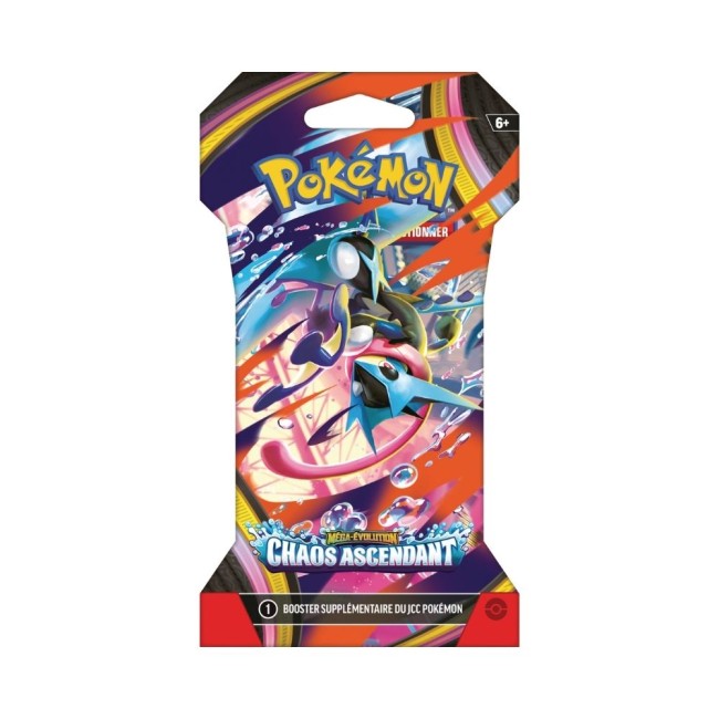 Booster Pokémon Chaos Ascendant ME04 visuel pack individuel JCC FR