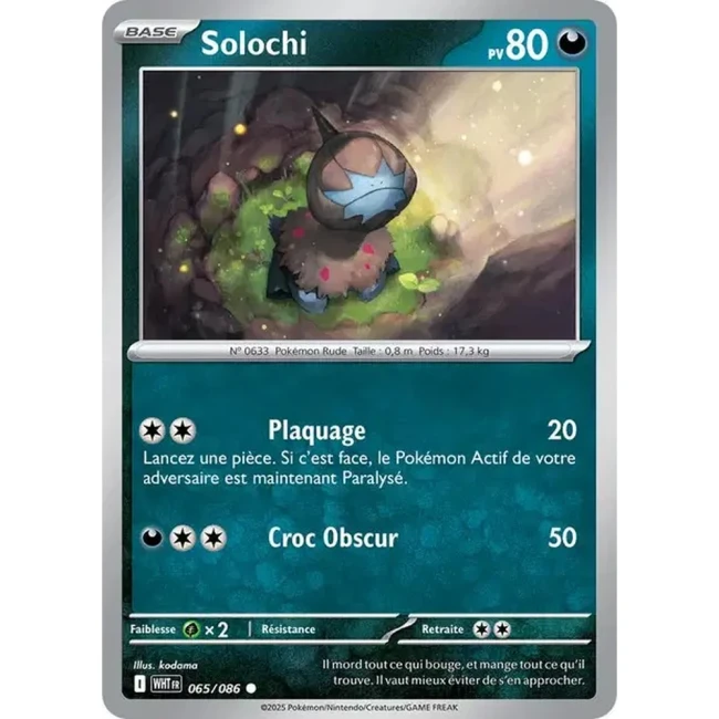 Carte Pokémon Solochi 65/86 - EV10.5 Flamme Blanche