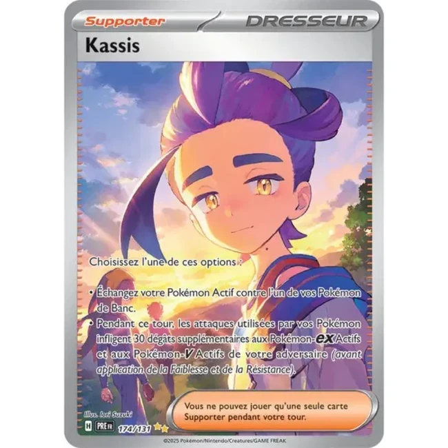 Carte Pokémon Kassis 174/131 - EV8.5 Evolutions Prismatiques