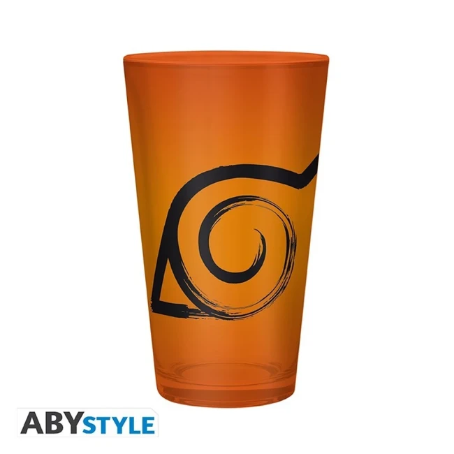 NARUTO SHIPPUDEN - Verre XXL - 400 ml - Konoha & Sceau