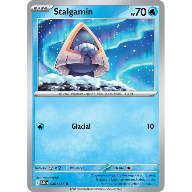 Carte Pokémon Stalgamin 46/217  - ME02.5 Héros Transcendants