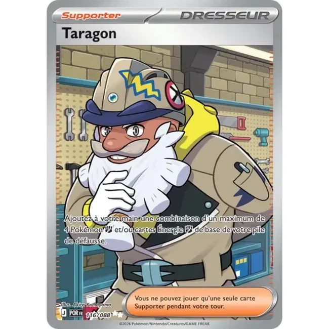 Carte Pokémon Taragon 116/088 - ME03 Equilibre Parfait