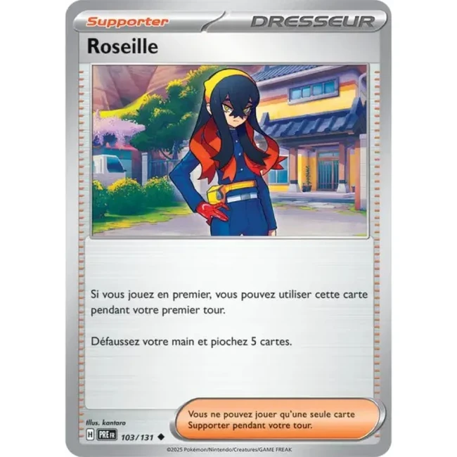 Carte Pokémon Roseille 103/131 - EV8.5 Evolutions Prismatiques