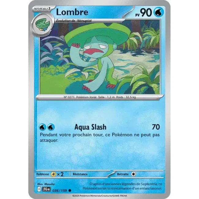 Carte Pokémon Lombre 36/159 - EV9 Aventures Ensemble