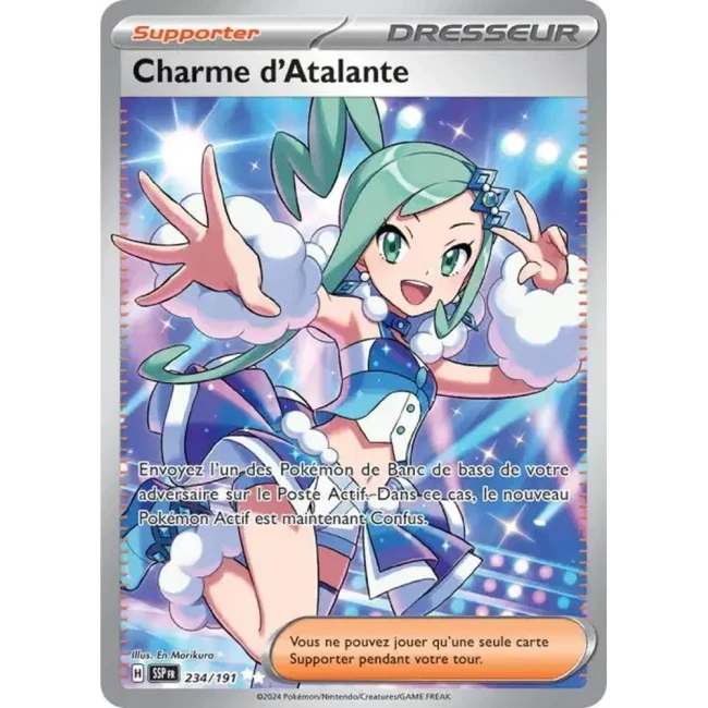 Carte Pokémon Charme d'Atalante 234/191 - EV8 Étincelles Déferlantes