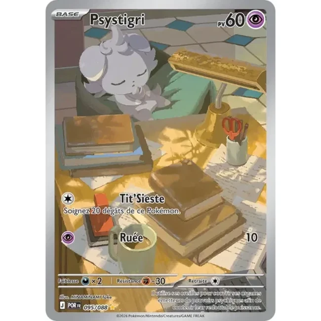 Carte Pokémon Psystigri 095/088 - ME03 Equilibre Parfait