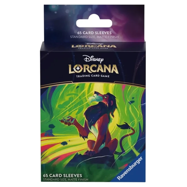 DISNEY - Lorcana - Protège-cartes - Scar - Chapitre 6