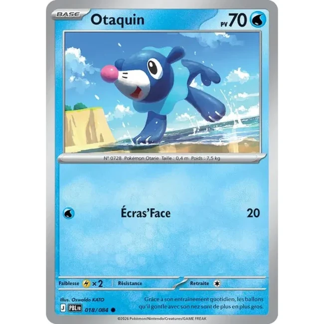 Carte Pokémon Otaquin 18/084 - ME05 Nuit Noire