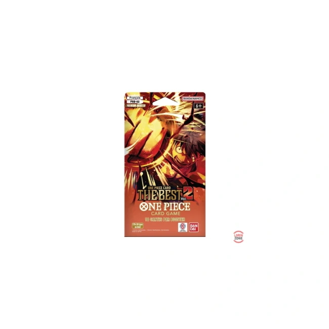 One Piece Card Game – Booster Premium PRB-02 sous blister The Best Vol.2 (1 Pack) – FR
