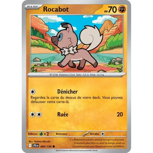 Carte Pokémon Rocabot 84/159 - EV9 Aventures Ensemble