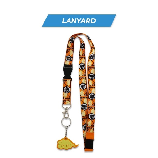 Lanyard Dragon Ball Z motif Goku nuage