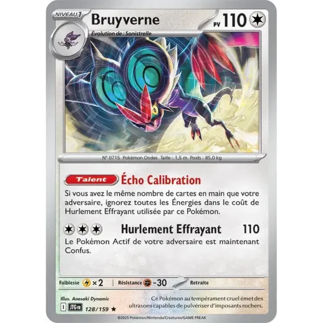 Carte Pokémon Bruyverne 128/159 - EV9 Aventures Ensemble