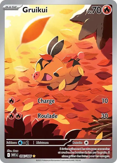 Carte Pokémon Gruikui 96/86 - EV10.5 Flamme Blanche