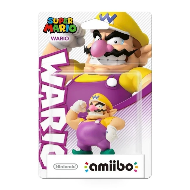 Amiibo Wario – Figurine compatible Switch, Smash Bros et Mario Kart Amiibo Wario – Super Mario Collection Nintendo Officiel