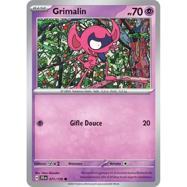 Carte Pokémon Grimalin 71/159 - EV9 Aventures Ensemble
