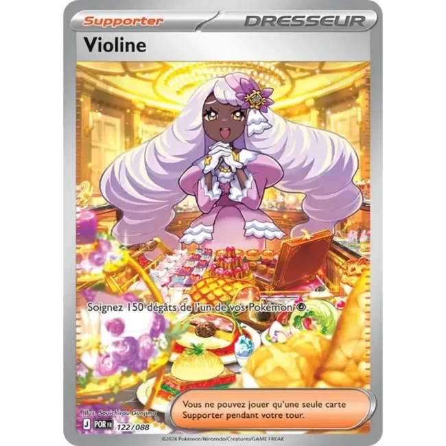 Carte Pokémon Violine 122/088 - ME03 Equilibre Parfait