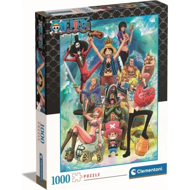 ONE PIECE - Equipage du Chapeau de Paille - Puzzle 1000P