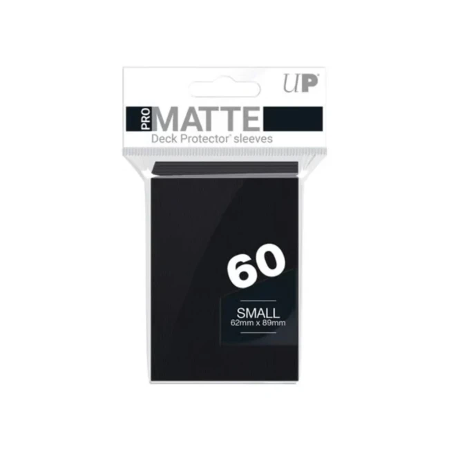 Ultra Pro - PRO-Matte Sachet de 60 protèges cartes petit format Noir (62 x 89 mm)