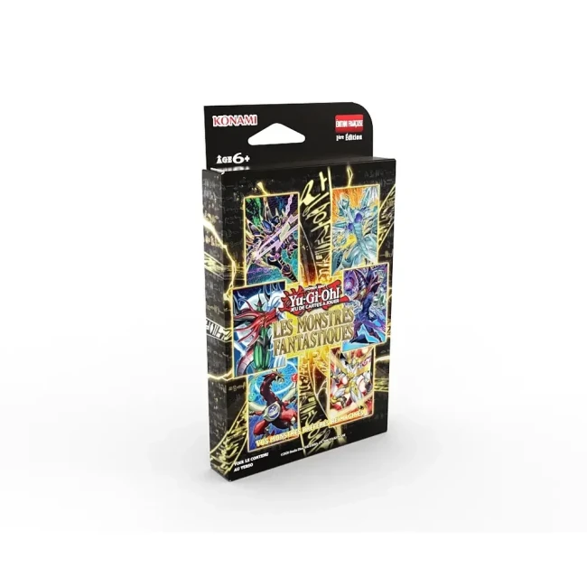 Autre angle de la tuckbox Yu-Gi-Oh! Les Monstres Fantastiques en français