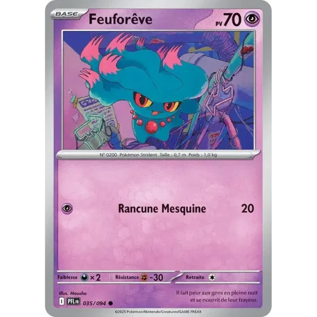 Carte Pokémon Feuforêve 35/94 - ME02 Flammes Fantasmagoriques
