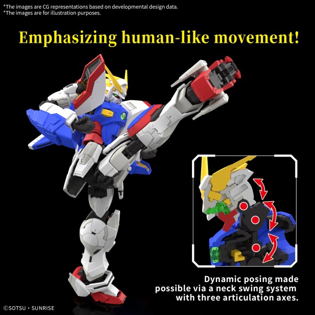 RG 1/44 Shining Gundam - Model Kit Bandai RG 1/44 Shining Gundam - Model Kit Bandai