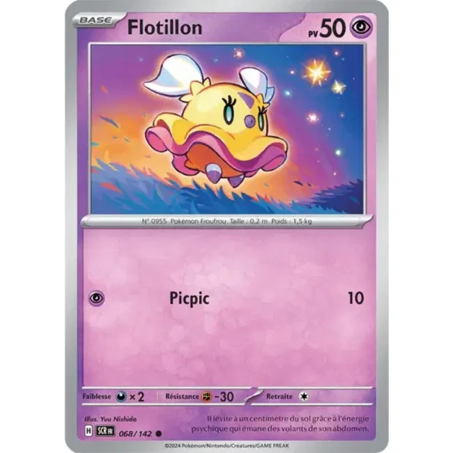 Carte Pokémon Flotillon 68/142 - EV7 - Couronne Stellaire