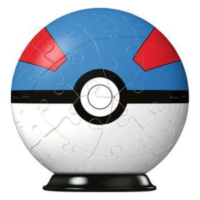 Super Ball en puzzle 3D montée sur support