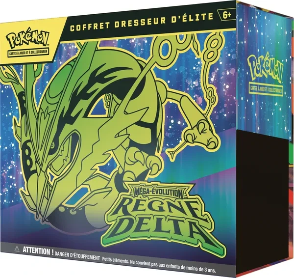 Coffret Dresseur d’Élite Pokémon ME06 Règne Delta FR, seconde vue