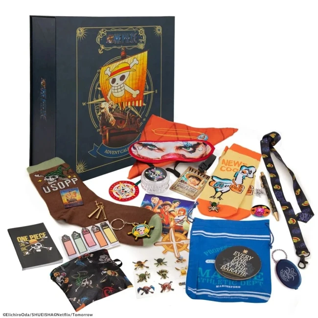 ONE PIECE NETFLIX - Calendrier de l'Avent Deluxe 2024
