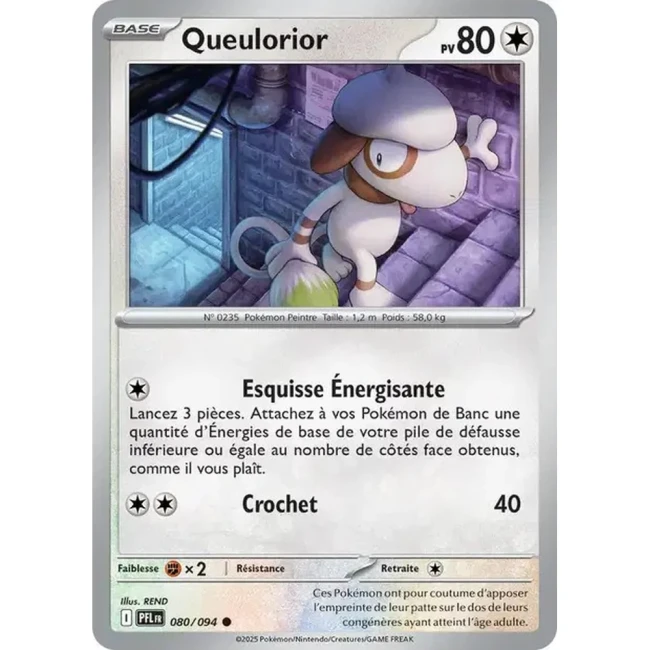 Carte Pokémon Queulorior 80/94 - ME02 Flammes Fantasmagoriques
